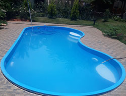 Bean Shape Swimming Pool Manufacturer in Patna
